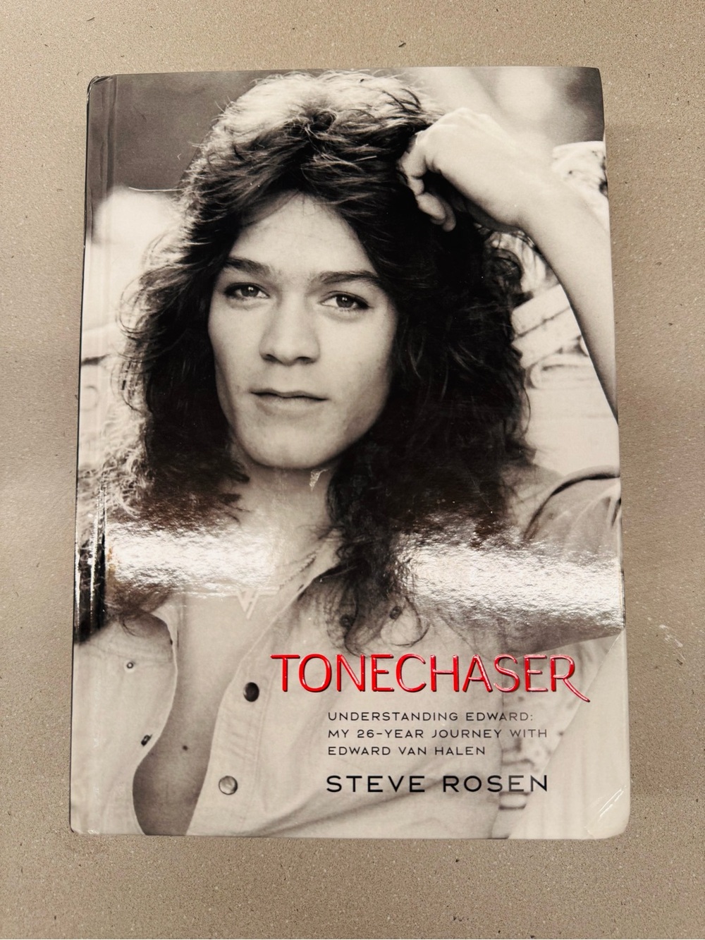 Tonechaser Understanding Edward 
My 26-Year Journey with Edward Van Halen book